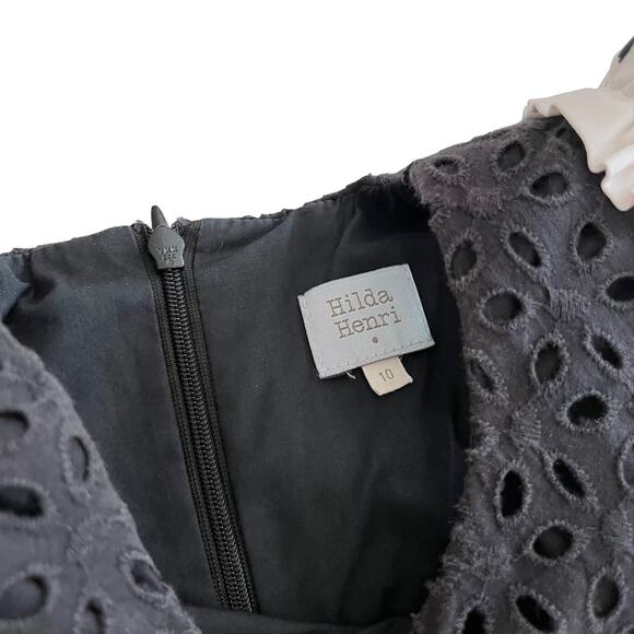 Hilda Henry girls Zelda a-line midi dress size 10 - Picture 5 of 12